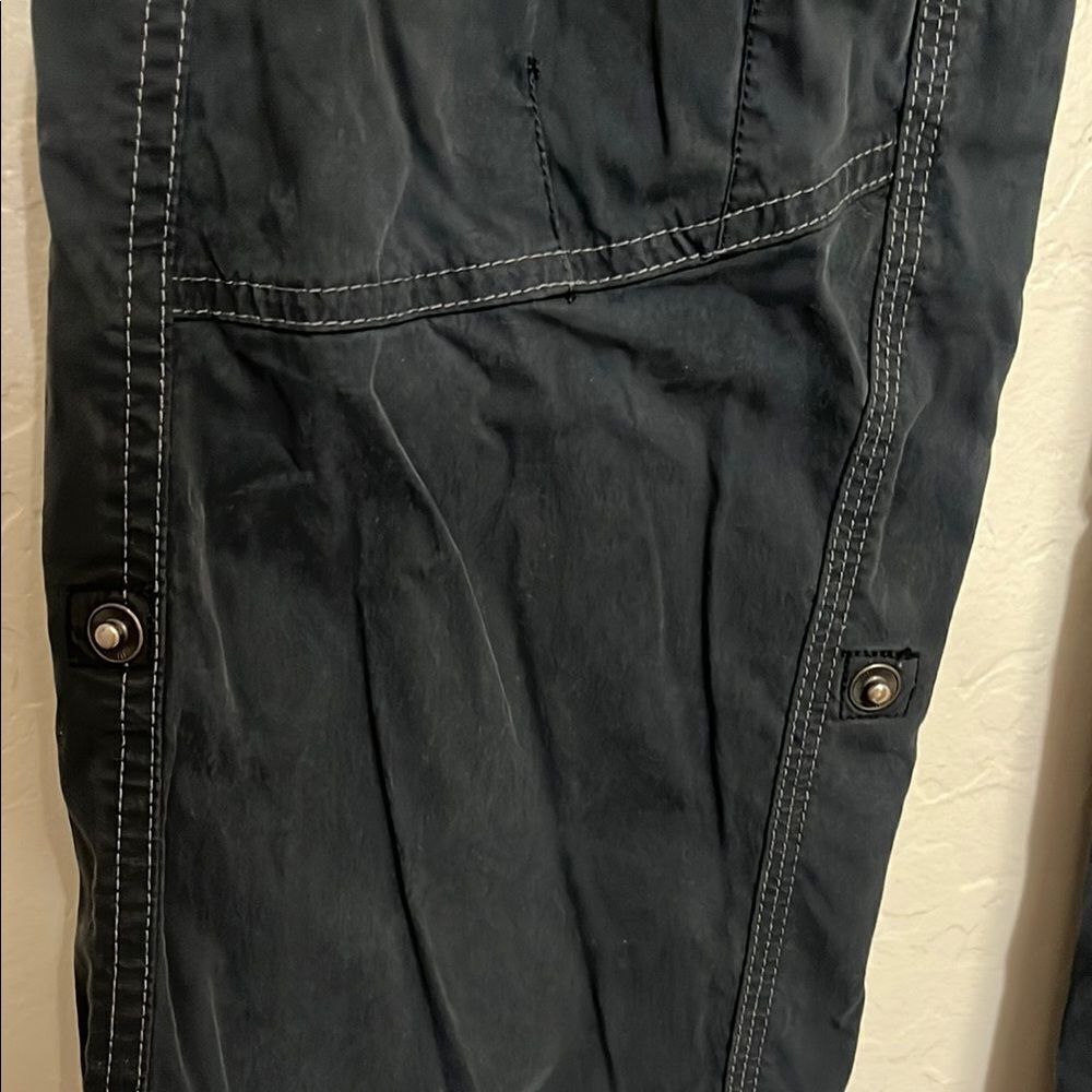 Kuhl Blue Cargo Outdoor Gorpcore Pants Camping Woods Mountains Hiking - Picture 4 of 15